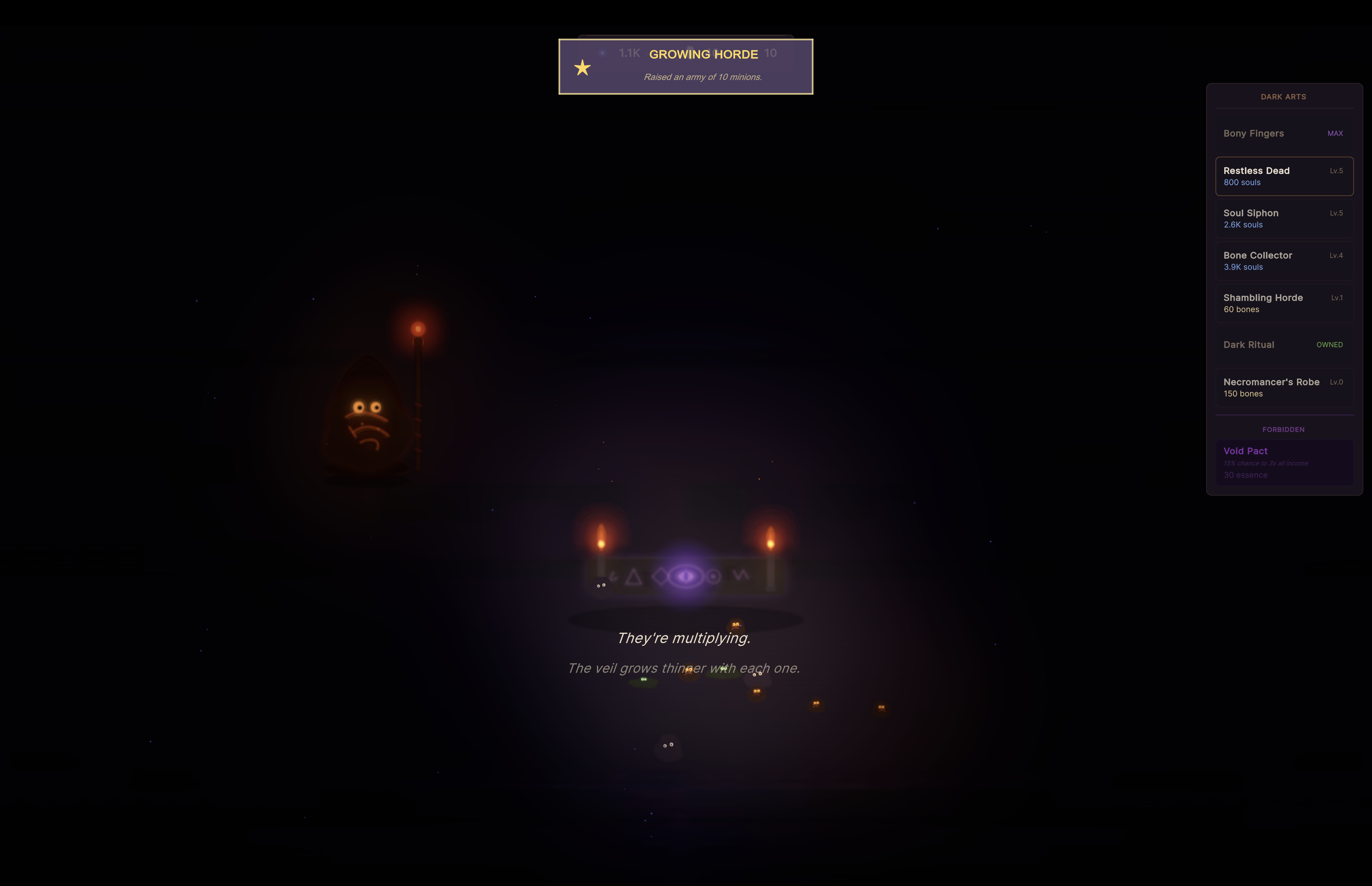 The veil between worlds weakens