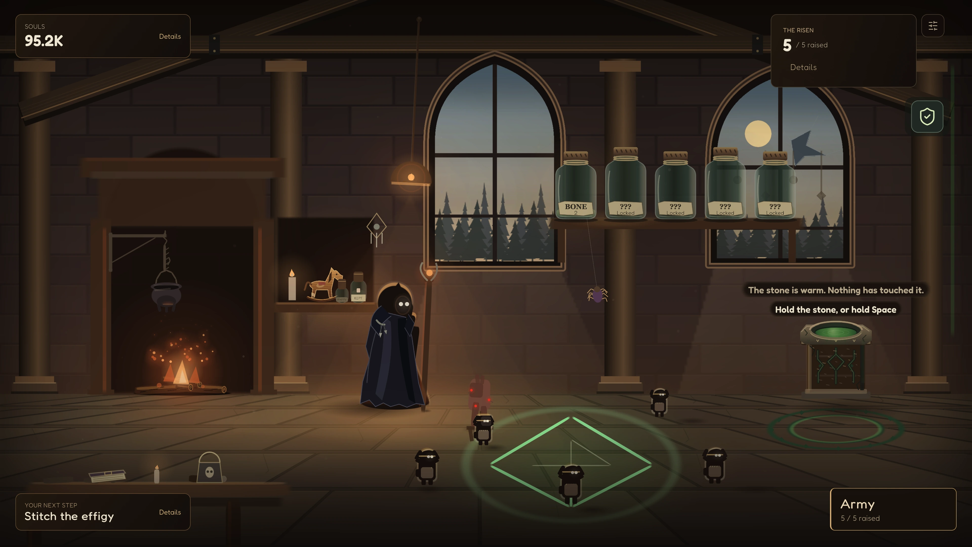 Tracing a ritual in Necromancer's Army