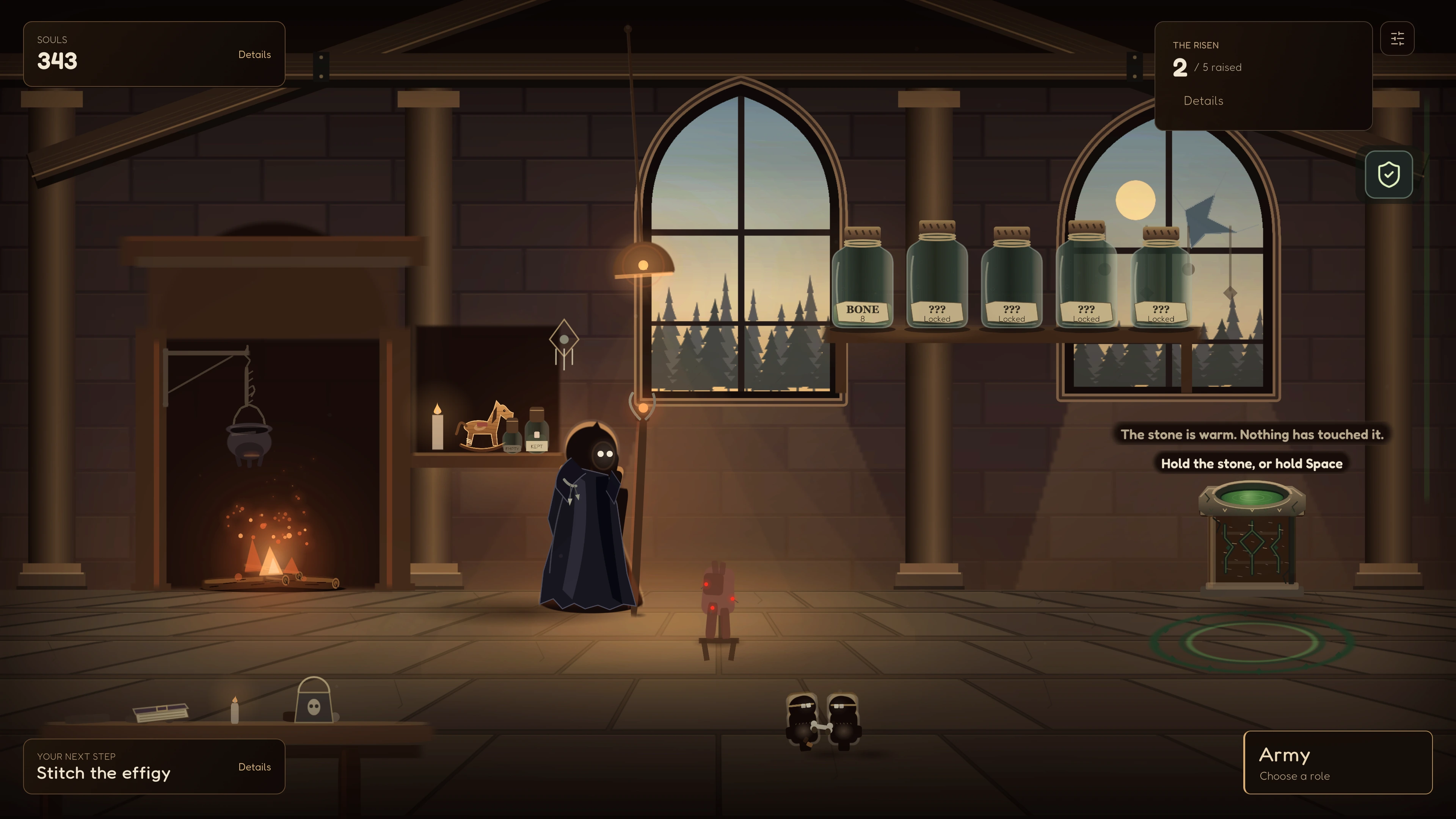 A dispute over a bone in Necromancer's Army
